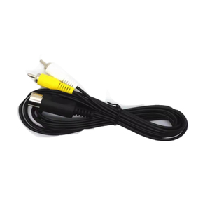 Câble AV standard pour <span class=keywords><strong>Sega</strong></span> <span class=keywords><strong>Megadrive</strong></span> 1 MD1 <span class=keywords><strong>Console</strong></span> 1.8m 6ft pieds 3 cordon de connexion RCA - Product Image 4