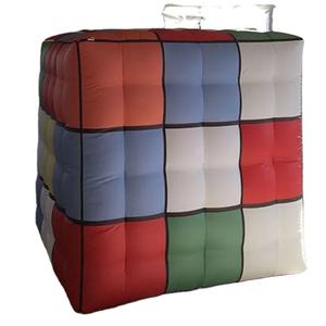 <span class=keywords><strong>Bola</strong></span> inflable gigante personalizada, <span class=keywords><strong>cubo</strong></span> <span class=keywords><strong>Rubik</strong></span> mágico para publicidad colgante - Product Image 2