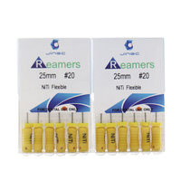 Meilleures ventes : Fraiseurs manuels NiTi pour canaux radiculaires, forte force de coupe, certifiés ISO13485/CE pour le traitement des canaux radiculaires