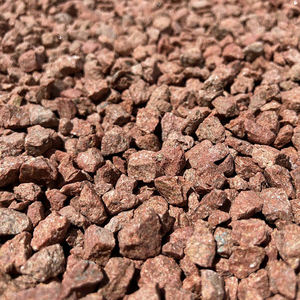 Abricot Orange Rouge Pierre Naturelle Gravier Broyé Drainage Durable Aménagement Paysager Extérieur Pavé Vente - Product Image 1
