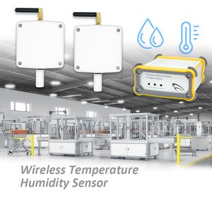 Industry Remote Industrial Equipment Monitoring 2 Sets Wireless <b>Temperature</b> Humidity Gateway - Product Image 1