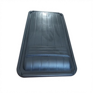 Toit universel en plastique pour voiturette de golf 88 pouces pour Club Car, E-Z-GO, YAMAHA (n'inclut pas le jeu de vérins de toit arrière) - Product Image 1