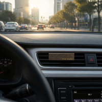 Offre Spéciale – Désodorisant de Voiture en Bois Personnalisable avec Logo, Longue Durée, Bloc de Gel Parfumé Intégré, Éliminateur d'Odeurs, Diffuseur d'Arômes pour Voiture