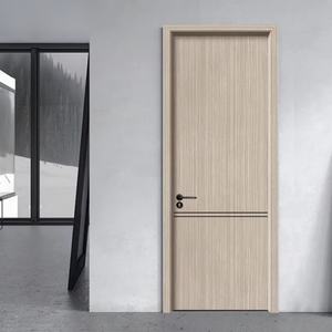 Porte coulissante simple en aluminium pur pour chambre à coucher, insonorisée, résistante à l'humidité, écologique, Foshan - Product Image 3