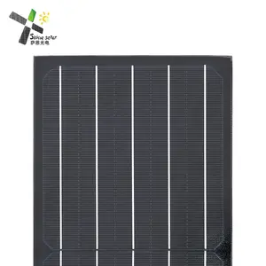 Panel solar mono personalizado de 12V, 10 vatios, 20 vatios, 30 vatios, panel solar de techo para tejas solares BIPV integradas