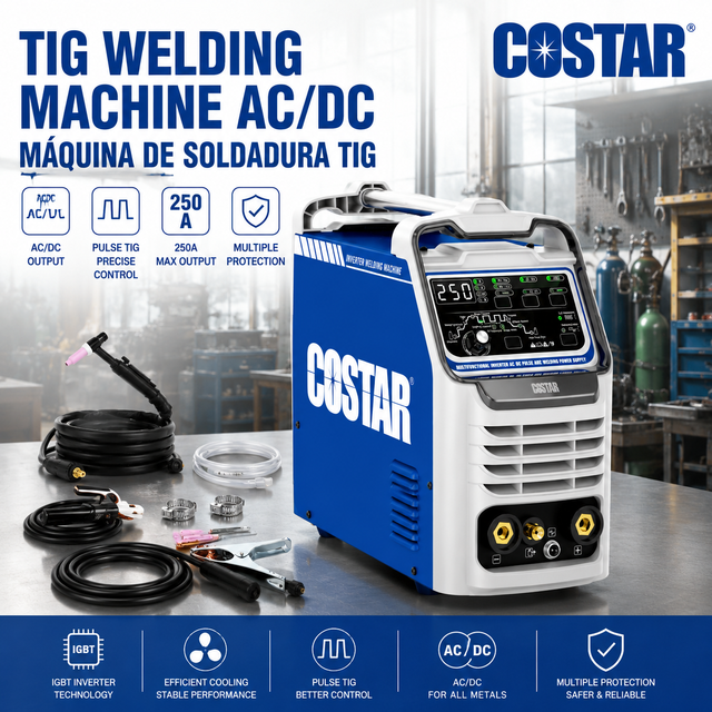 Wsme 250 Gas Price of Gtaw Micro Welding Machine Alimentador De Alambre Tig Argon Arc Inverter Ac Dc