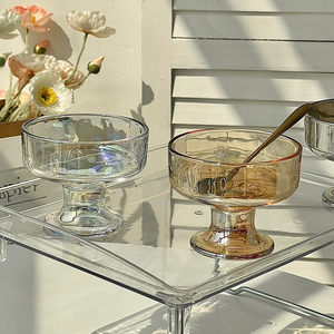 Bol à sundae, bol à trifles, grand gobelet à glace, gobelet à dessert en verre, gobelet à glace en boule, gobelet à pudding, gobelet à thé de l'après-midi, gobelet à eau sucrée, gobelet à yaourt - Product Image 2