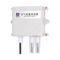 Détecteur mural Pm 10 Pm 2.5 Capteurs de qualité de l'air Iot avec analogique Modbus