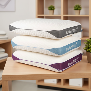 <span class=keywords><strong>Oreiller</strong></span> en mousse à mémoire de forme respirant de <span class=keywords><strong>luxe</strong></span> pour hôtel, ergonomique, avec options douce et dure - Product Image 1