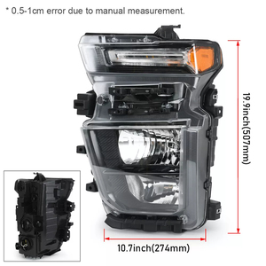 Assemblage de phare halogène pour Chevy Silverado 2500HD 3500HD 2020 2021 2022 <span class=keywords><strong>2023</strong></span> phare phare phare OEM 84738616 84738617 - Product Image 4
