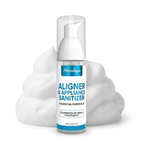 Espuma Limpiadora para Alineadores Dentales, Retenedores, Protectores Bucales y Dentaduras Postizas, Elimina Profundamente las Manchas de Placa