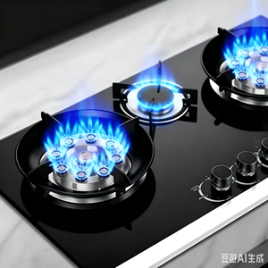 Table de cuisson au <span class=keywords><strong>gaz</strong></span> portable à <span class=keywords><strong>3</strong></span> brûleurs, allumage électronique de classe <span class=keywords><strong>A</strong></span>, dessus en verre trempé, 5200W, pour cuisine, camping-car, utilisation en extérieur - Product Image 5
