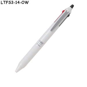 Stylo multifonction 3-en-1 LTFS3-14 Light Touch, 3 couleurs, pointe bille 0,4 mm et crayon mécanique, corps mat doux au toucher - Product Image 3