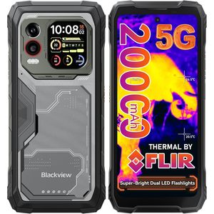 Téléphone robuste Blackview XPLORE 1 Pro 5G, 20000 mAh, imagerie thermique FLIR, 6,78 pouces, 12 Go de RAM, 256 Go de stockage - Product Image 1