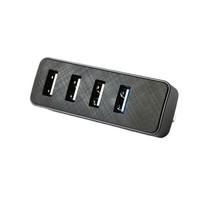 Hub USB, caméra embarquée, musique, 4 en 1, boîte à gants, station d'accueil, accessoires intérieurs pour Tesla Model 3 Model Y Juniper ABS