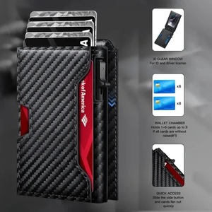 Cartera Magnética Bifold con Bloqueo RFID para Hombre, Tarjetero Delgado de Cuero Premium con Espacio para Identificación y Tarjetas de Crédito, Minimalista - Product Image 6