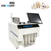 Compteur automatique de haute précision VisCount VST4-1 CE sans configuration pour contacts de connecteurs, bornes électroniques, sachets, 220V