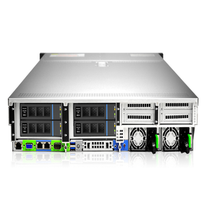 เซิร์ฟเวอร์แบบ 2U รองรับซีพียู <span class=keywords><strong>AMD</strong></span> Epyc 7002/7003 สองตัว พร้อมหน่วยความจำ DDR4 32 ช่อง, ฮาร์ดดิสก์ SATA/SAS 2.5 นิ้ว 24 ช่อง และการ์ดเร่งความเร็ว PCIe4.0 6 ช่อง พร้อมชุดแร็คเซิร์ฟเวอร์ - Product Image 3
