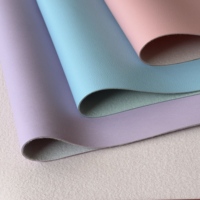 Rouleau de cuir synthétique artificiel en PVC, PU, multicolores et doux, pour sièges de voiture et intérieur, imperméable