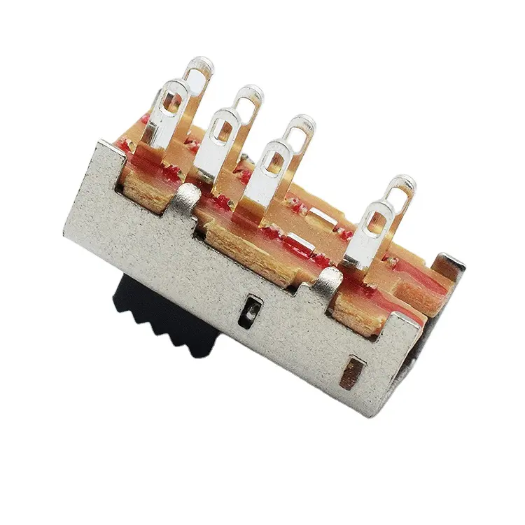 2p4t 2 poles slide switch 4 positions 4 way 8 pin slide switch