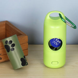 Distributeur de sacs à déjections canines en ABS de qualité supérieure avec lampe de poche, support mains libres pour sacs à déjections avec clip - Product Image 5