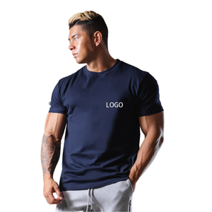 Camisetas para Hombre de Alta Demanda, Suministro Directo de Fábrica, Personalizadas, 100% Algodón, Manga Corta, Cuello Acanalado, Estilo Clásico, Talla Grande - Product Image 1