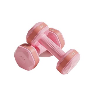 Haltères en béton pour femmes et enfants, équipement de fitness à domicile, barres d'haltères, kettlebells, petite paire de 2 kg pour l'entraînement de force - Product Image 5