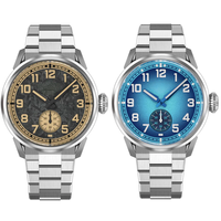 Jam Tangan Pria Quartz Dial Warna-warni Casing Baja Tahan Karat 20mm Desain Sederhana Modis Tahan Air Kualitas Tinggi Logo Kustom Merek