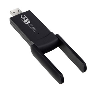Ac1300 1300M Không Dây <span class=keywords><strong>Card</strong></span> Mạng 2.4Ghz 5Ghz Dual Band USB 2.0 Wifi Dongle Wifi Adapter Cho Máy Tính Để Bàn PC Máy Tính - Product Image 4