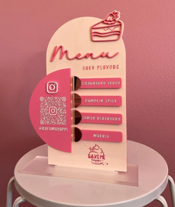 Letreros de Pared Acrílicos 3D Personalizados, Adecuados para Oficina, Tienda y Salón de Belleza con Paneles de Exhibición Acrílicos Dorados - Product Image 2