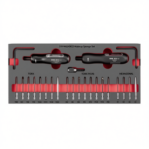 Ensemble d'éponges à maquillage 519 M 824SK23, outil de beauté professionnel pour l'application de fond de teint sur le visage - Product Image 2