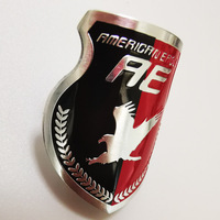 Emblèmes de vélo 3D, logo personnalisé, autocollants de vélo en aluminium, étiquette privée, emblèmes métalliques, badge