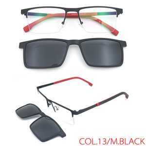 Prodotti della Cina all'ingrosso <span class=keywords><strong>occhiali</strong></span> <span class=keywords><strong>da</strong></span> sole in acciaio inox di nuovo Design montatura ottica <span class=keywords><strong>occhiali</strong></span> <span class=keywords><strong>da</strong></span> <span class=keywords><strong>vista</strong></span> in metallo <span class=keywords><strong>Clip</strong></span> su <span class=keywords><strong>occhiali</strong></span> <span class=keywords><strong>da</strong></span> sole per Unisex - Product Image 6