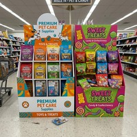 Espositore da Banco PDQ Personalizzato Portatile, Scatola Pieghevole in Cartone Riciclabile per Prodotti Alimentari, Vendita all'Ingrosso per Negozi al Dettaglio