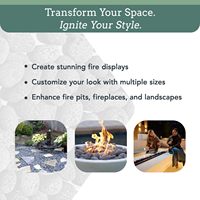 Galets de lave naturels de haute qualité, roulés, résistants au feu, écologiques, durables, pour les foyers intérieurs et extérieurs, aménagement paysager de jardin