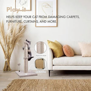 Fournisseurs moderne bon marché crème sisal cadre d'escalade <span class=keywords><strong>pour</strong></span> <span class=keywords><strong>chat</strong></span> <span class=keywords><strong>arbre</strong></span> à <span class=keywords><strong>chat</strong></span> tour corde sisal centre d'activités grande maison de jeu <span class=keywords><strong>pour</strong></span> grands chats - Product Image 4