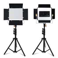 Lampe de remplissage pour selfie led, lumière multi-couleurs réglable, pour vidéo en direct, avec trépied et kit