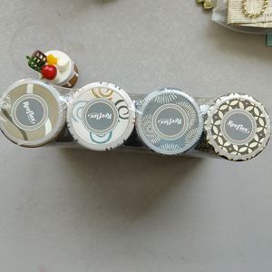 Porte-mouchoirs pour voiture Cylindre 4 unités (bidons), 50 mouchoirs par cylindre, convient aux porte-gobelets de voiture, portable, boîte à mouchoirs ronde pour voiture - Product Image 5