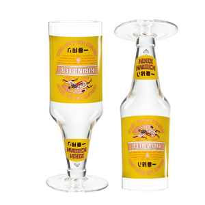 Vaso de vidrio de alta calidad, vaso de cerveza de tallo corto con logotipo de marca, promoción personalizada de fábrica - Product Image 3