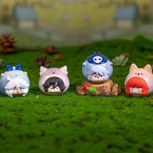Caja Sorpresa <span class=keywords><strong>Genshin</strong></span> <span class=keywords><strong>Impact</strong></span>: Figura Miniatura de Anime de Furina, Caja Sorpresa de Juego, Figuras de Kamisato Versión Q, Muñecos de PVC, Juguetes Decorativos para Escritorio - Product Image 6