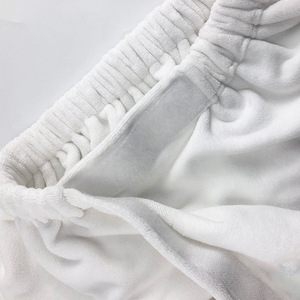 Peignoir en microfibre blanc 380g en fibre de polyester pour femme, idéal pour l'été - Product Image 1