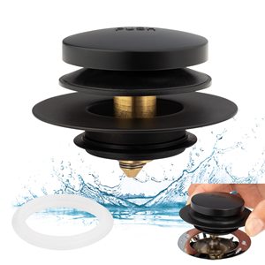 <span class=keywords><strong>Bouchon</strong></span> et couvercle universels pour le drain de la baignoire, <span class=keywords><strong>bouchon</strong></span> pour le drain de la baignoire, remplace le levage et la rotation Installation et nettoyage faciles - Product Image 5