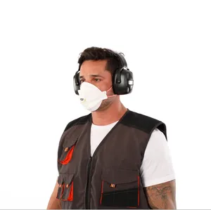 Masque Anti-poussière avec filtre à charbon actif, Anti-buée, masques à particules aura 9332 respirateur avec Valve