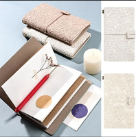 Agenda Agenda en cuir PU A6 vintage personnalisable carnet de notes pour les cadeaux d'entreprise vip
