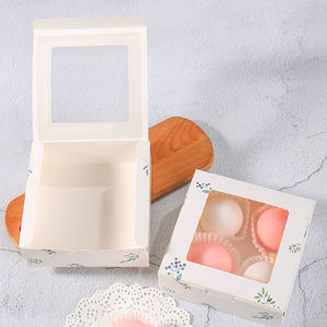 चिंग टेच फूड पैकेजिंग आपूर्तिकर्ता कस्टम डोनट केक ब्रेड टेकआउट बॉक्स विंडो के साथ किसी भी आकार का लोगो प्रिंट करें - Product Image 5