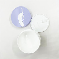 ODM Fournisseur ODM Usine RUIPACK OEM Pots en plastique à double paroi de luxe pour lotion, pot à crème en PP blanc 100 ml avec cuillère