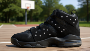 Chaussures de basketball unisexes For for 2 CB 94 Triple Black, automne, en faux daim et mesh, semelle extérieure en caoutchouc, semelle intermédiaire en EVA - Product Image 2