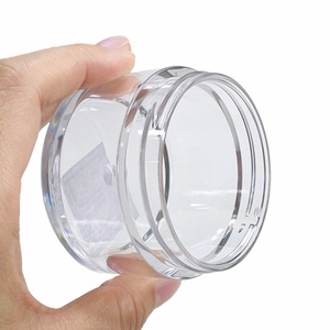 Tarro Redondo Transparente de PET de Pared Gruesa de 30g, 50g, 80g, 100g, 120g, 200g, 300g, Tarro Grande de Plástico para Envasado de Cosméticos - Product Image 5