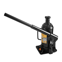 Cric hydraulique à bouteille GSFixTop 32 tonnes 45 #   Cric de levage robuste pour camion avec soupape de sécurité à double poignée en acier, levée de 180 mm