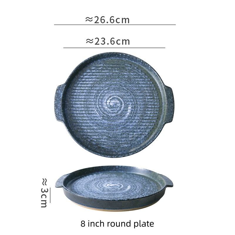 8 inch round plate